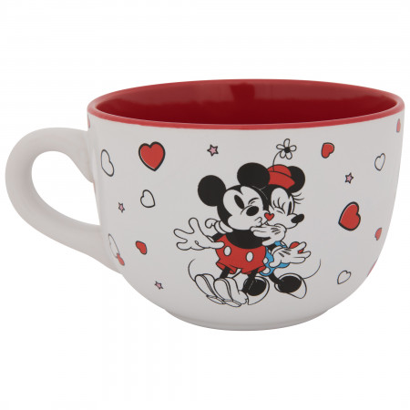 Mickey and Minnie Mouse I Love You 29oz Soup Mug